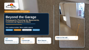 beyond the garage polyaspartic flooring