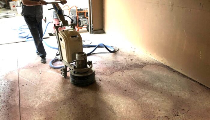 Colorado Springs Garage Floors grinding floor