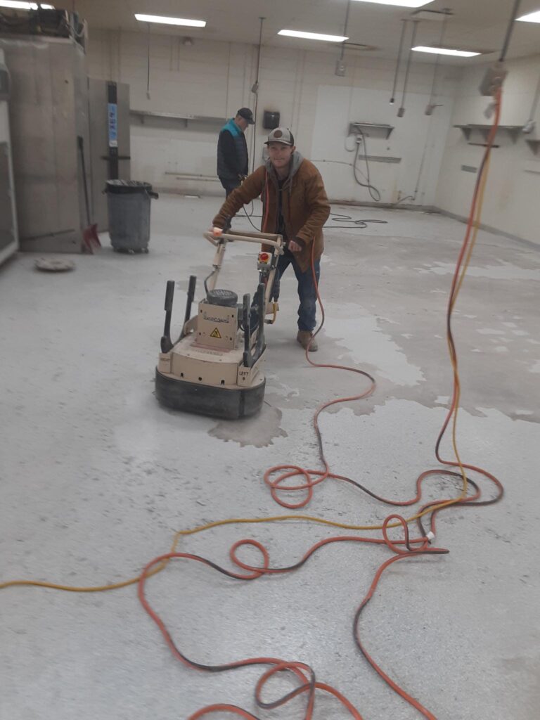 bakery floor prep