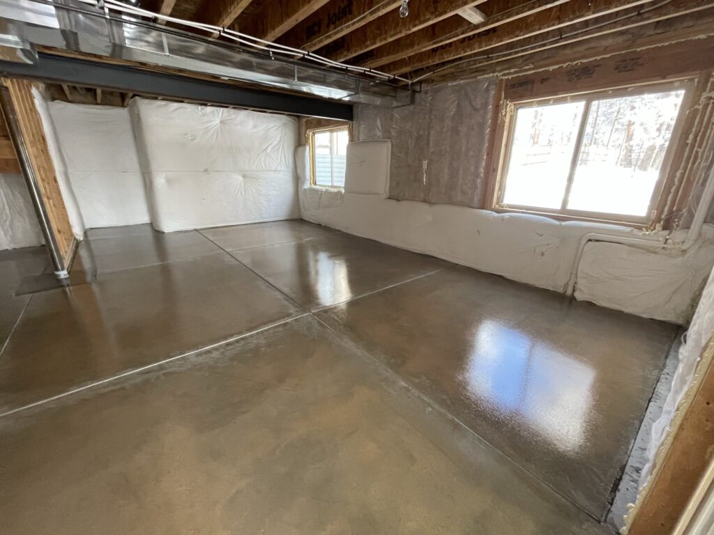 Grind and Seal Basement