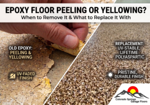 Epoxy Floor Peeling or Yellowing?