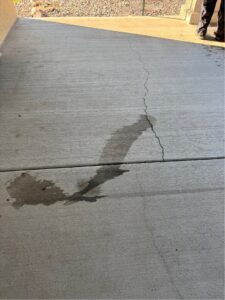 Sandpiper Quart Patio, We Don’t Fill Expansion / Control Joints