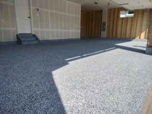 Denali polyaspartic flooring in Timber Ridge