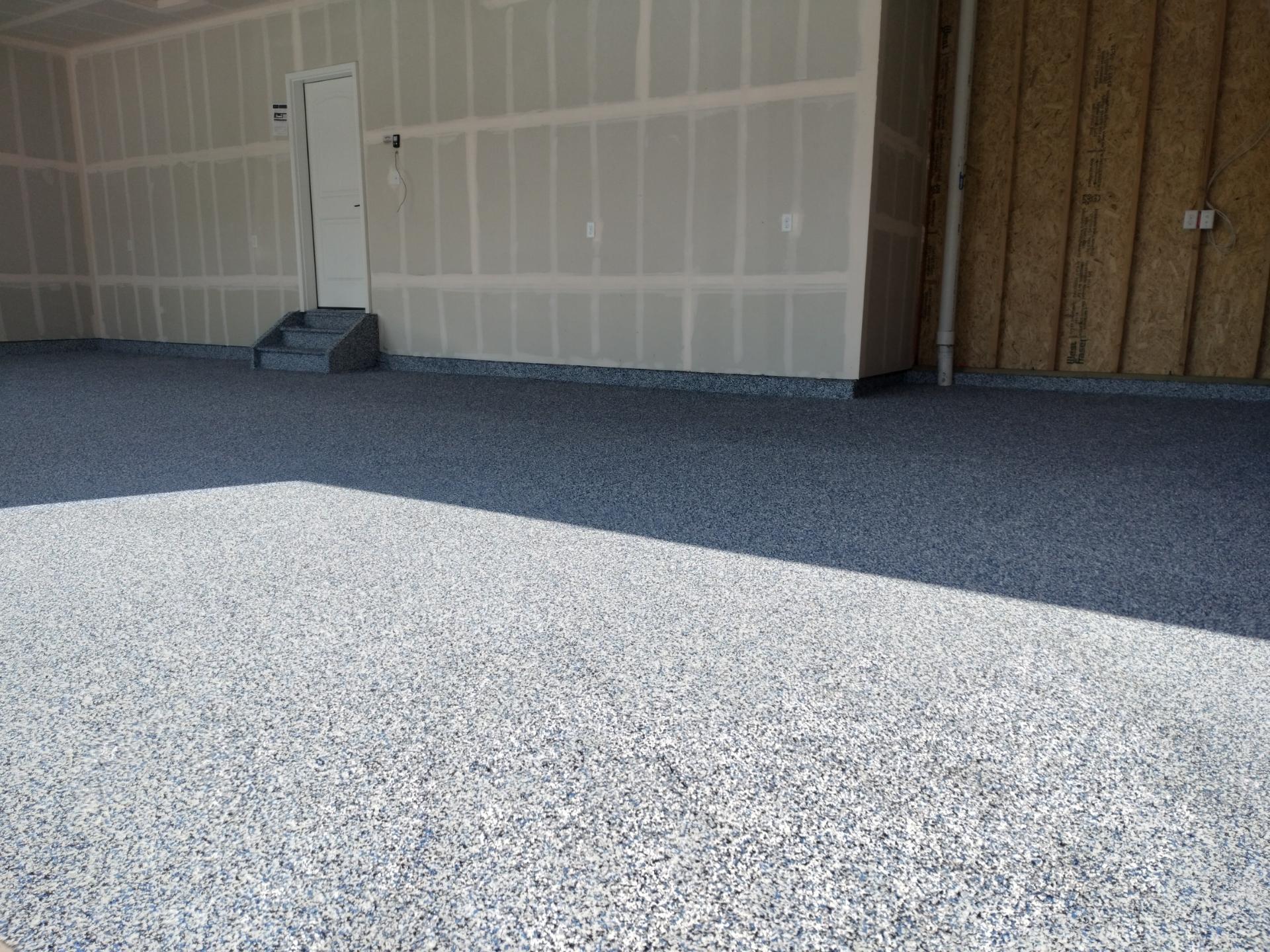 Denali polyaspartic flooring in Timber Ridge