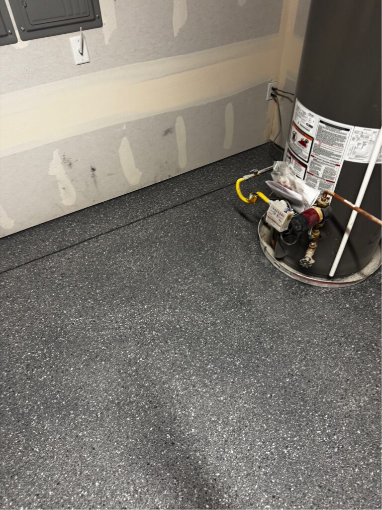 Utility Room Blackstone Polished Collection Floor Coating in Woodland Park