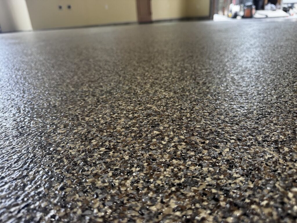 RV Garage finished in Cappucino