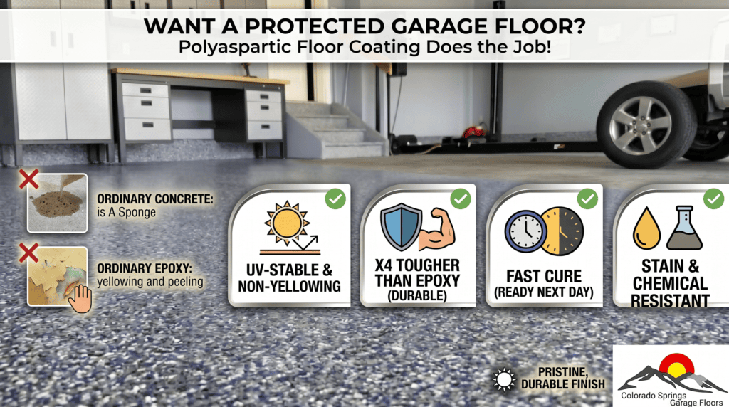 Want A Protected Garage Floor? Polyaspartic Floor Coating Does the Job!
