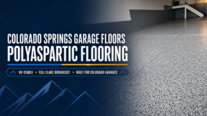 colorado springs garage floors polyaspartic flooring