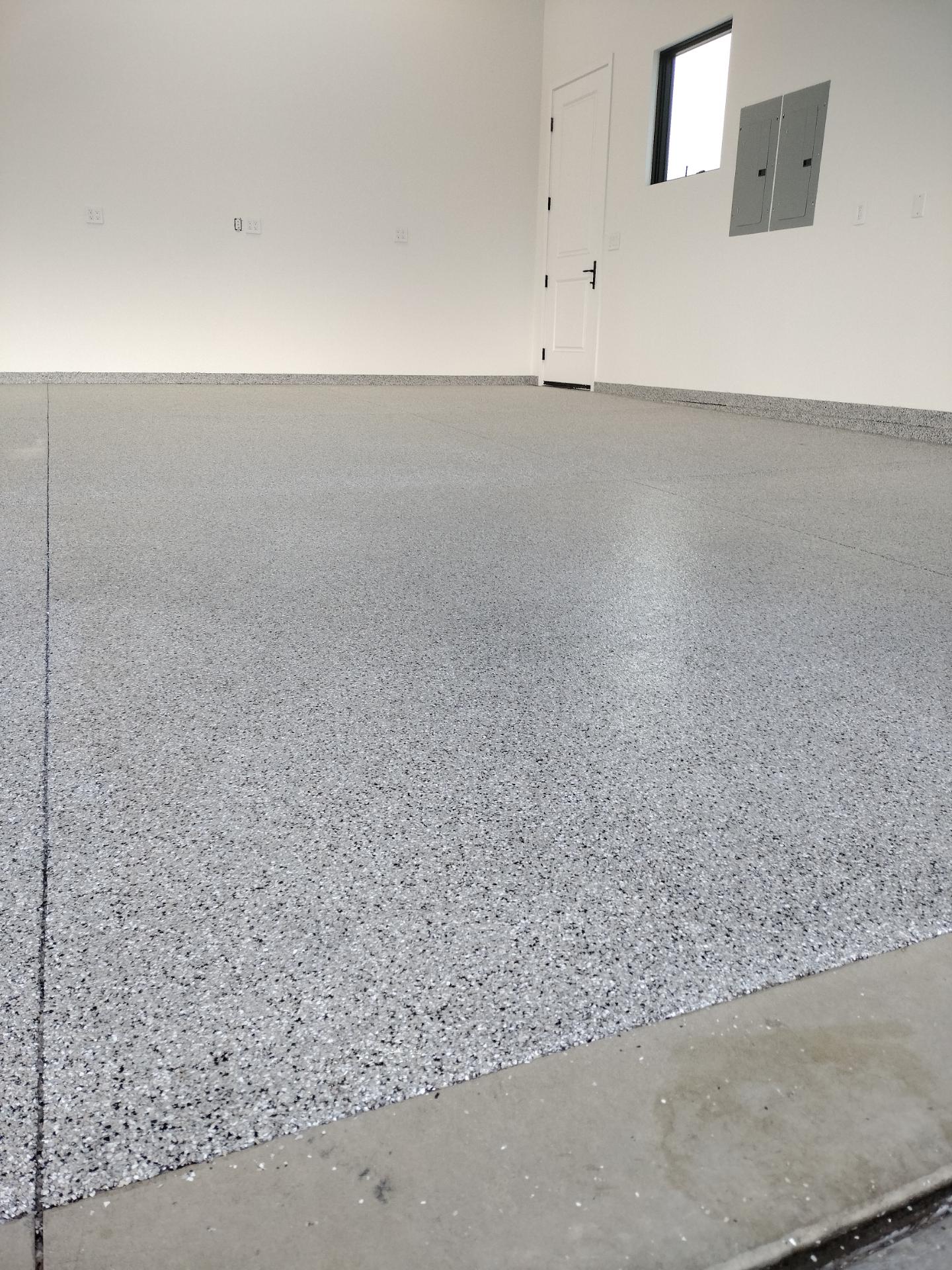 5 Car Garage in Gleneagle finished in Cabin Fever