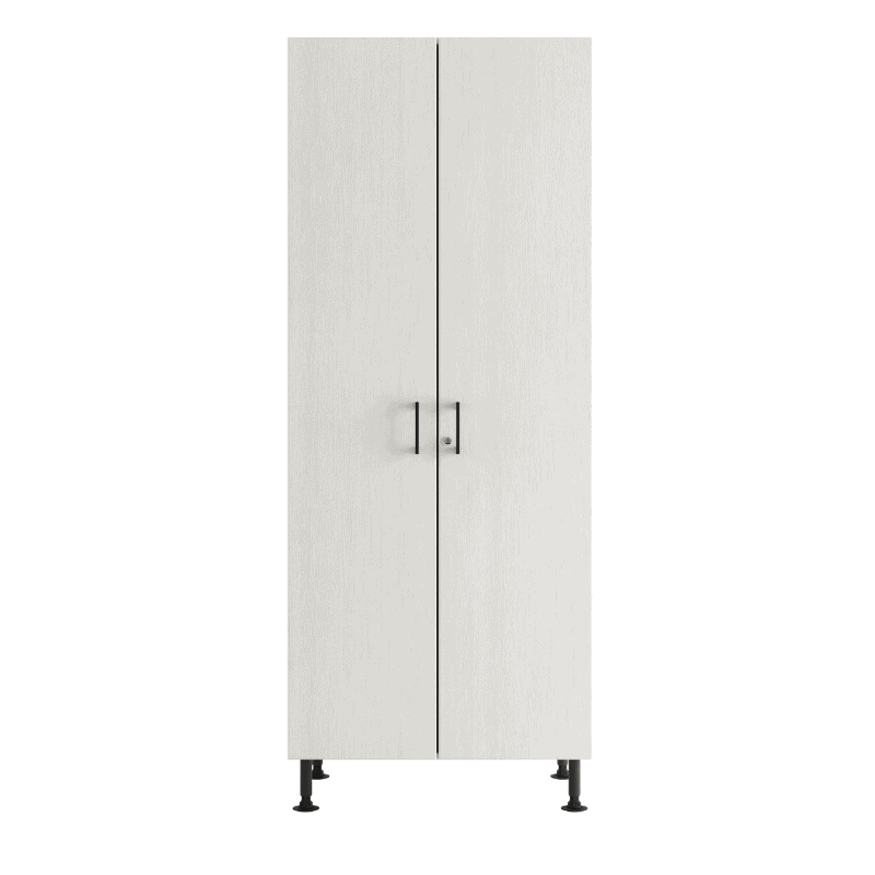 White Frozen garage cabinet — Colorado Springs Garage Floors