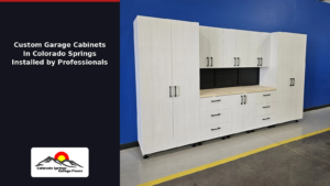 Custom garage cabinets in Colorado Springs, Installed by professionals