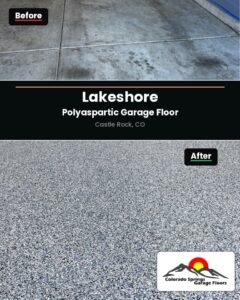 Castle Rock CO 3 Car Garage Lakeshore