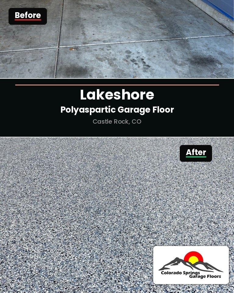 Castle Rock CO 3 Car Garage Lakeshore